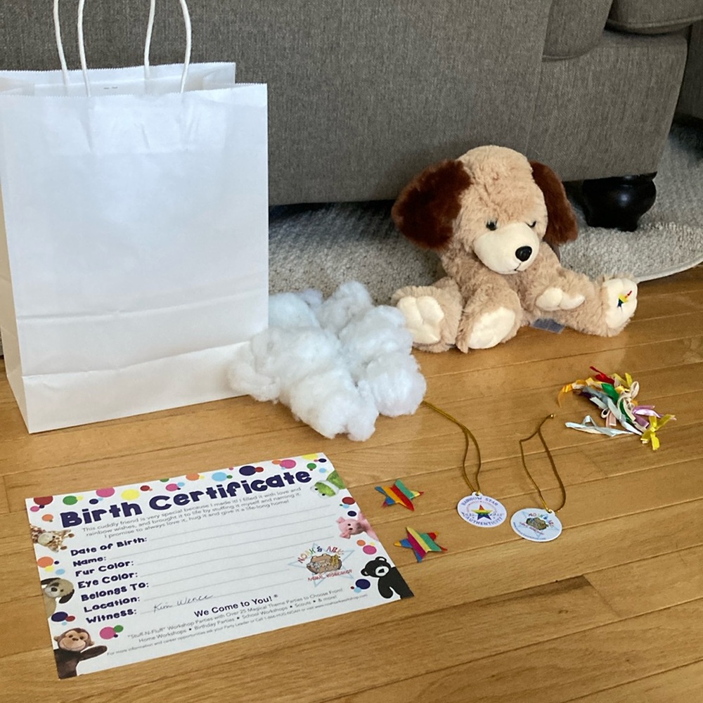 NWT Make Your Own Stuffed Animal Dog Kit